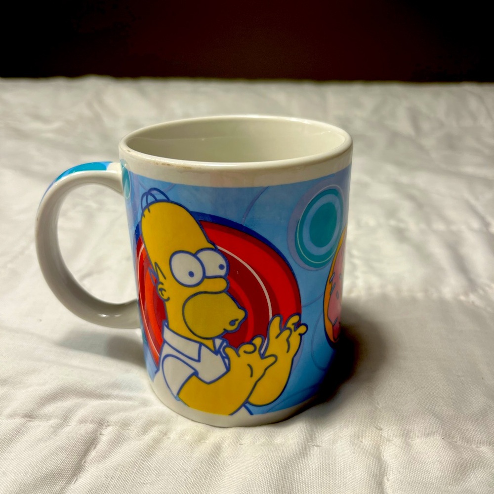 2006 homer Simpson coffee mug